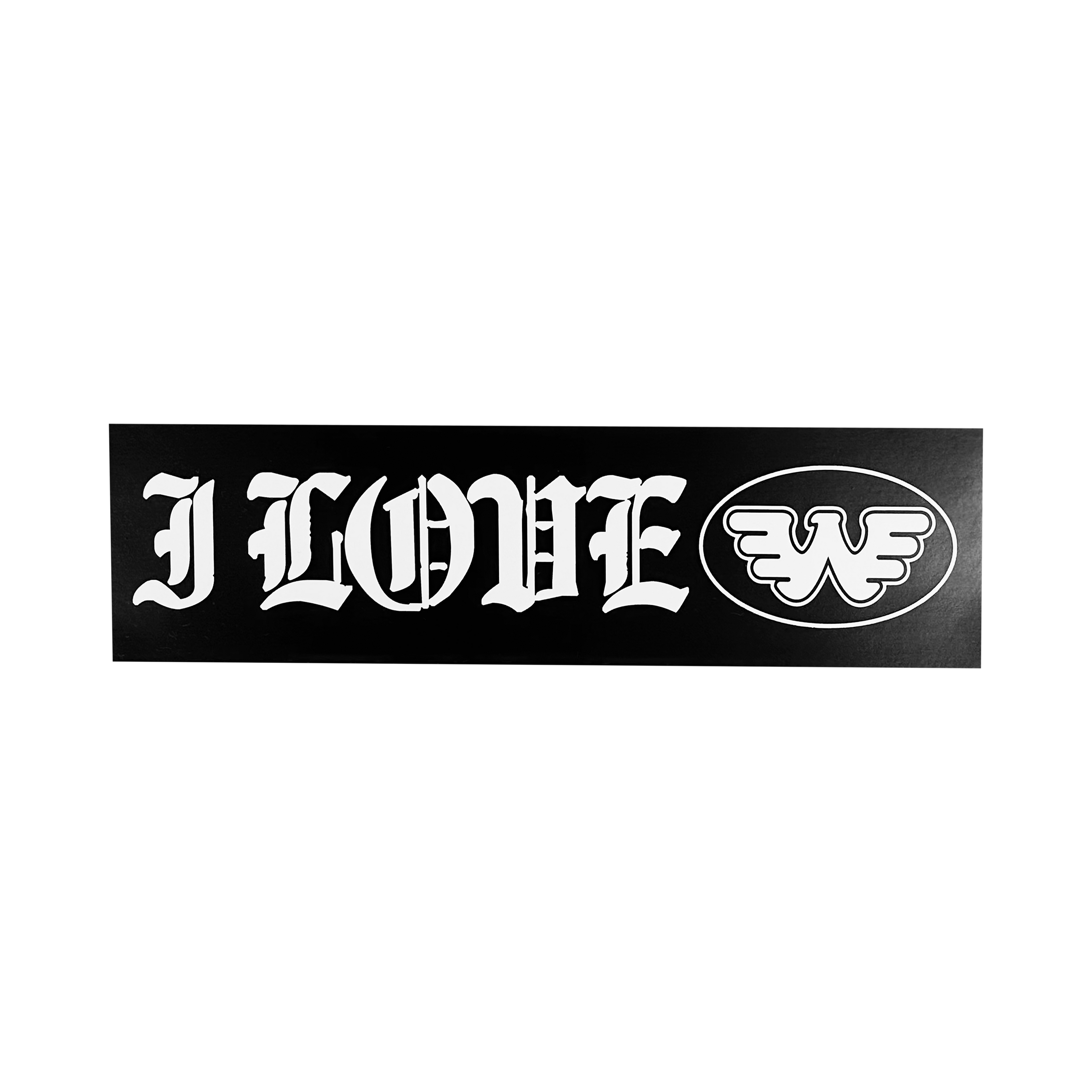 I Love Waylon Bumper Sticker– Waylon Jennings Merch Co.