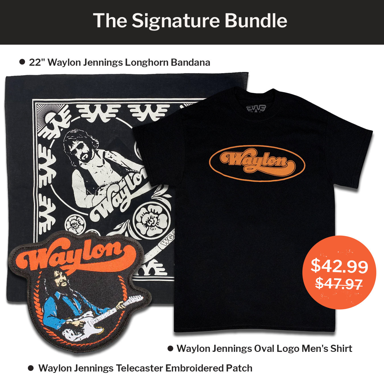 Bundles– Waylon Jennings Merch Co.