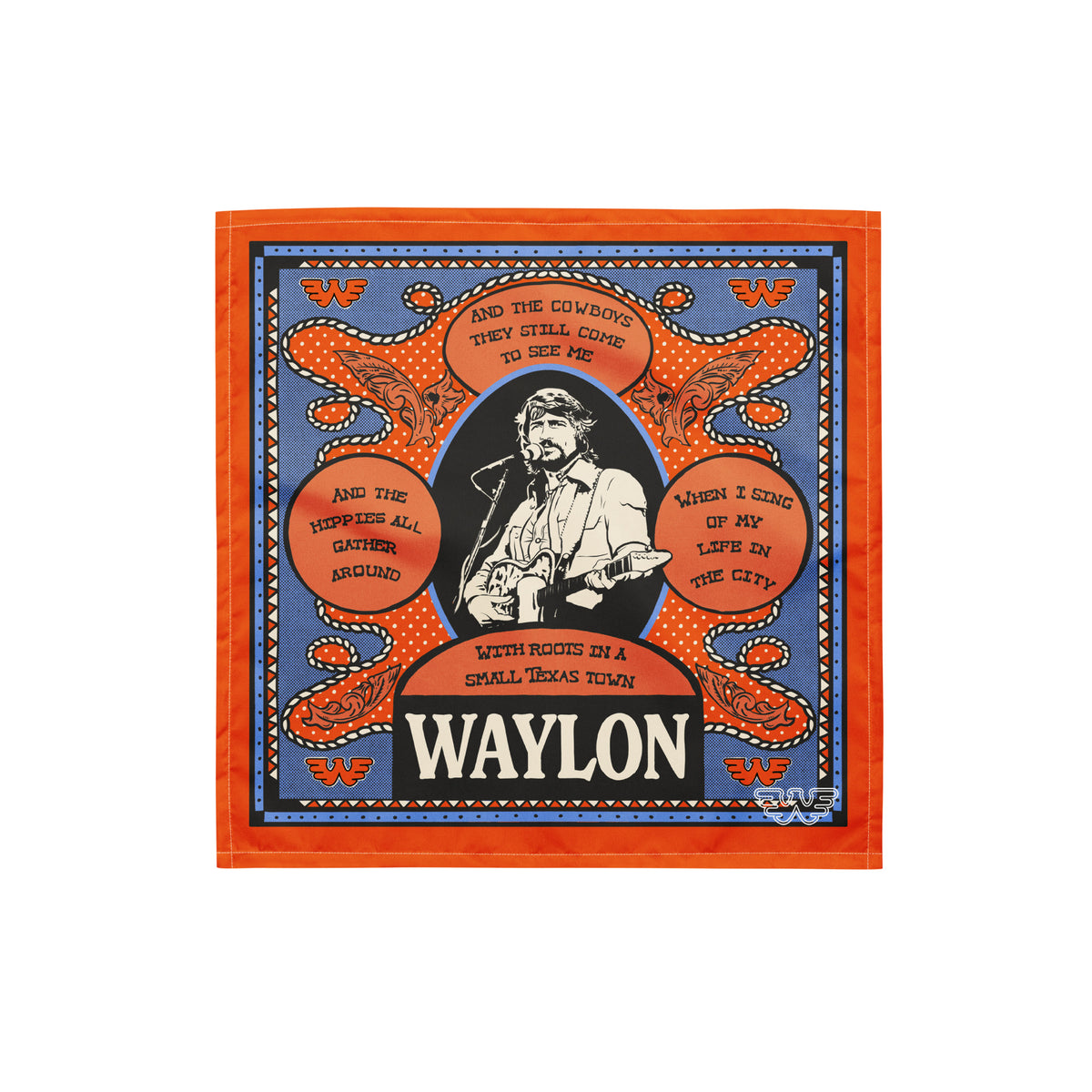 Cowboy Bandana– Waylon Jennings Merch Co.