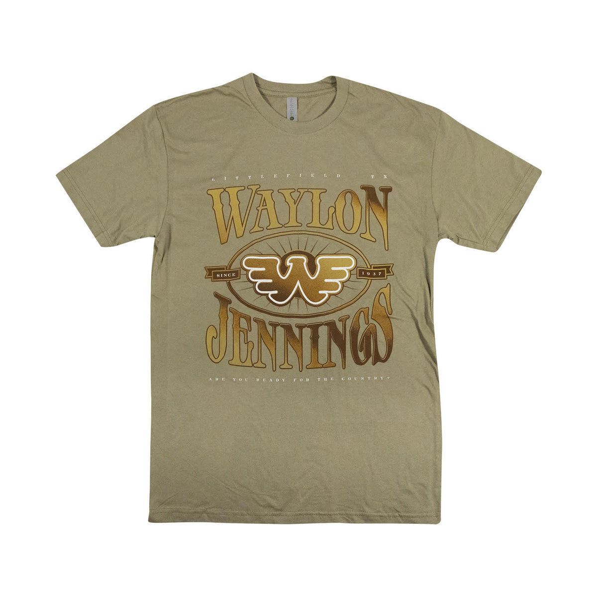 Since 1937 Waylon Jennings Men's Shirt– Waylon Jennings Merch Co.