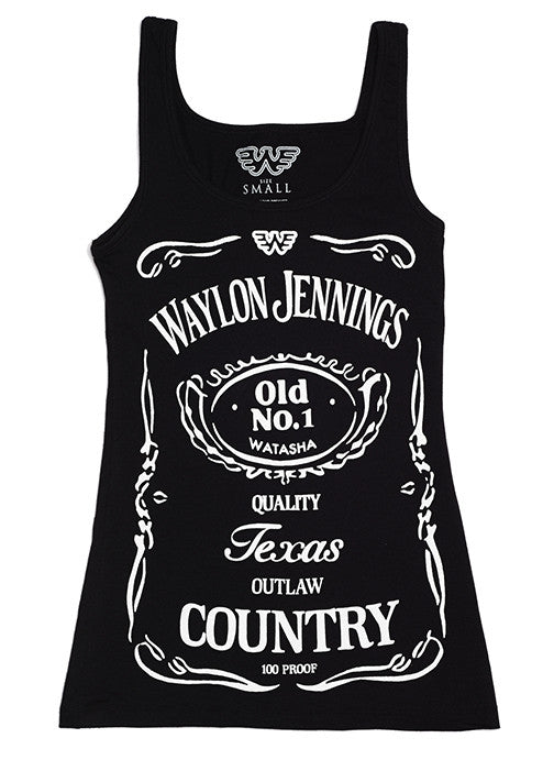 Waylon Jennings Watasha Womens Tank Top - Women's Tank Top - Waylon Jennings Merch Co.