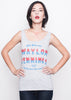 God, Guns, and Waylon Jennings Womens Tank Top - Women's Tee Shirt - Waylon Jennings Merch Co.