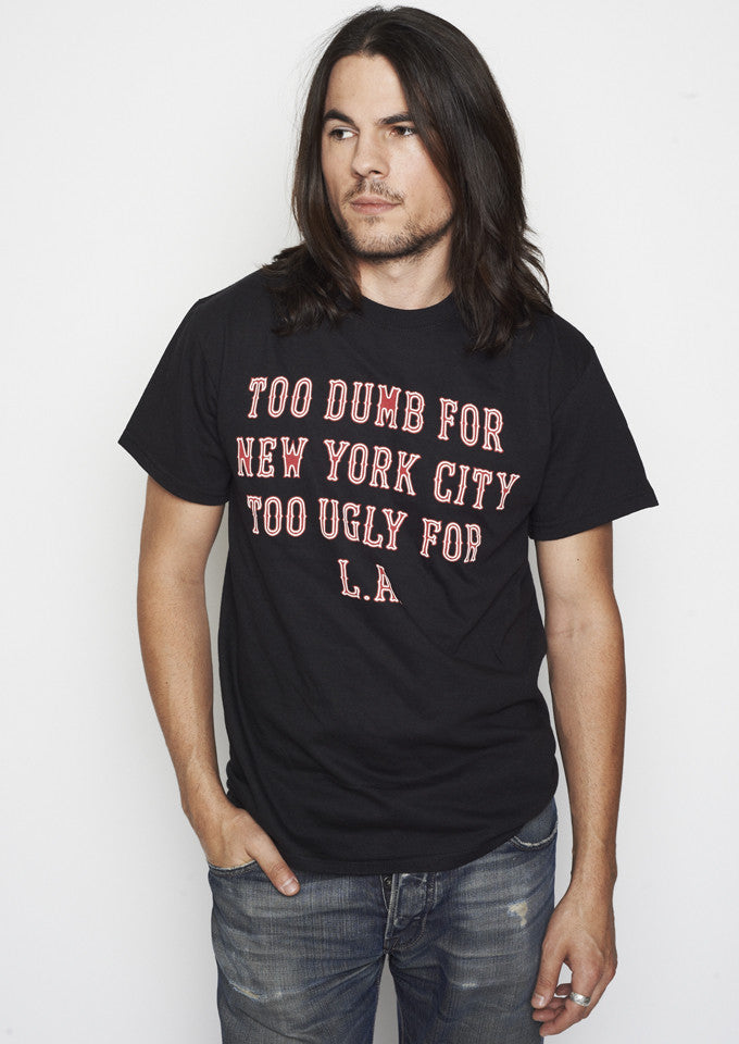 Too Dumb For New York City Waylon Jennings Mens Tee Shirt - Men's Tee Shirt - Waylon Jennings Merch Co.