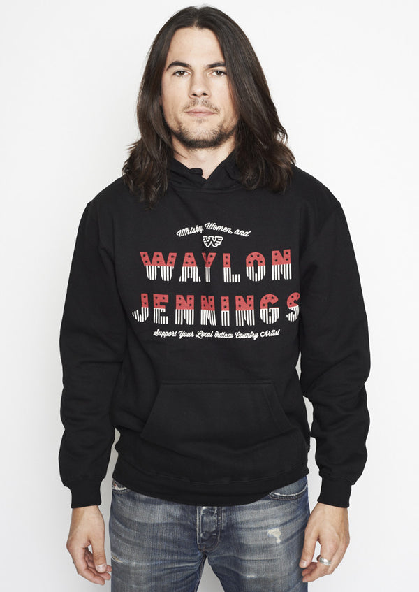 Whiskey, Women, and Waylon Jennings Mens Sweatshirt - Men's Tee Shirt - Waylon Jennings Merch Co.