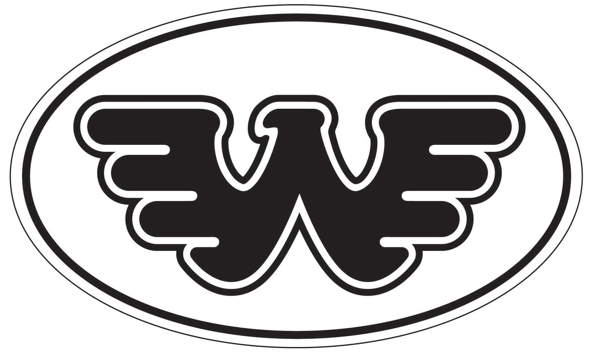 Rocking Flying W Flying W Sticker– Waylon Jennings Merch Co.