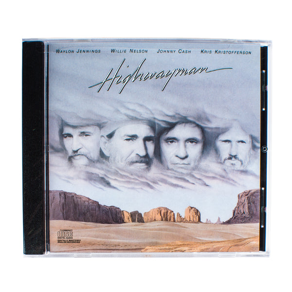 The Highwaymen (Waylon Jennings, Johnny Cash, Willie Nelson, Kris Kristofferson) - Highwayman CD - Music - Waylon Jennings Merch Co.