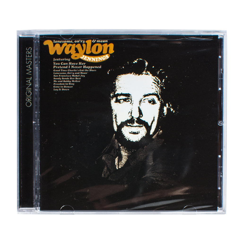 Waylon Jennings - Lonesome, On'ry & Mean CD - Music - Waylon Jennings Merch Co.