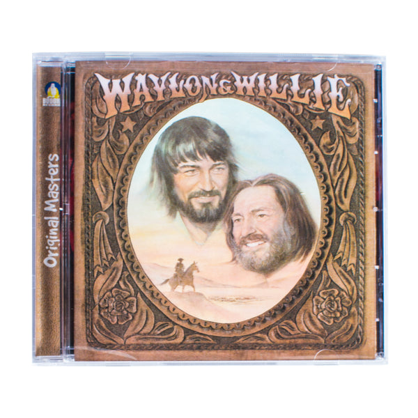 Waylon Jennings & Willie Nelson - Waylon & Willie Album CD - Music - Waylon Jennings Merch Co.