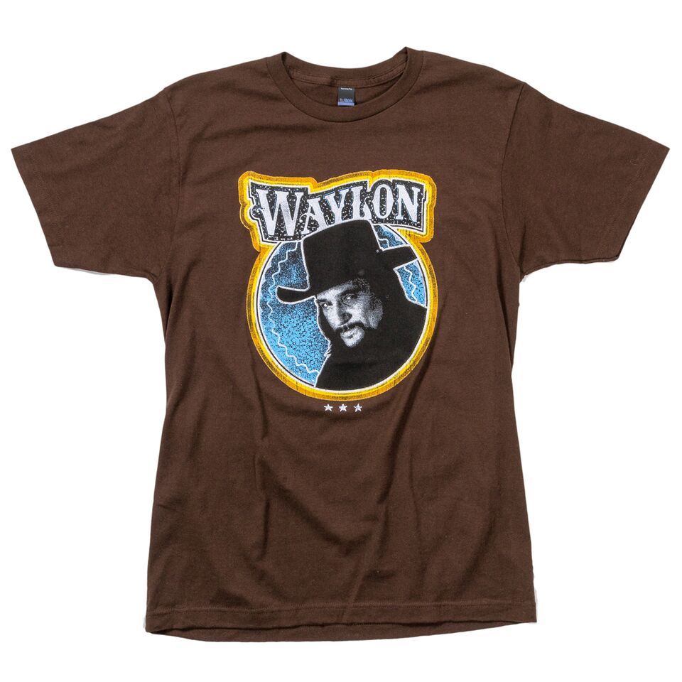Waylon Jennings Picture of an Outlaw Tee - Men's Tee Shirt - Waylon Jennings Merch Co.
