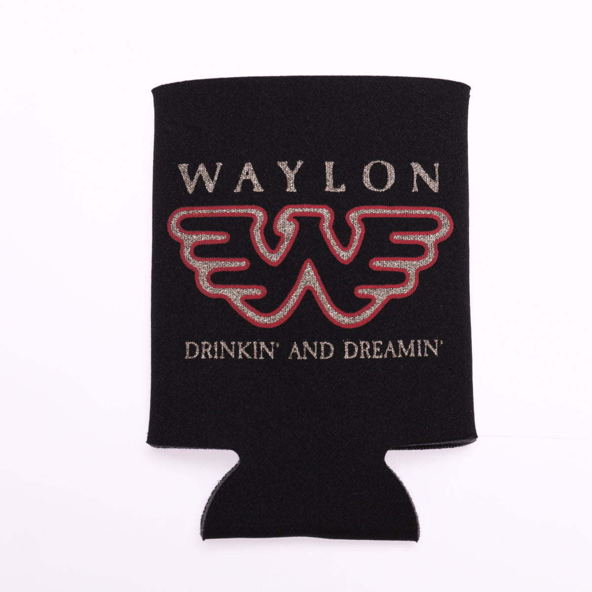 Drinkin' and Dreamin' Waylon Jennings Collapsible Koozie– Waylon