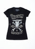 Drinkin' and Dreamin' Waylon Jennings Womens Burn Out Tee Shirt - Women's Tee Shirt - Waylon Jennings Merch Co.