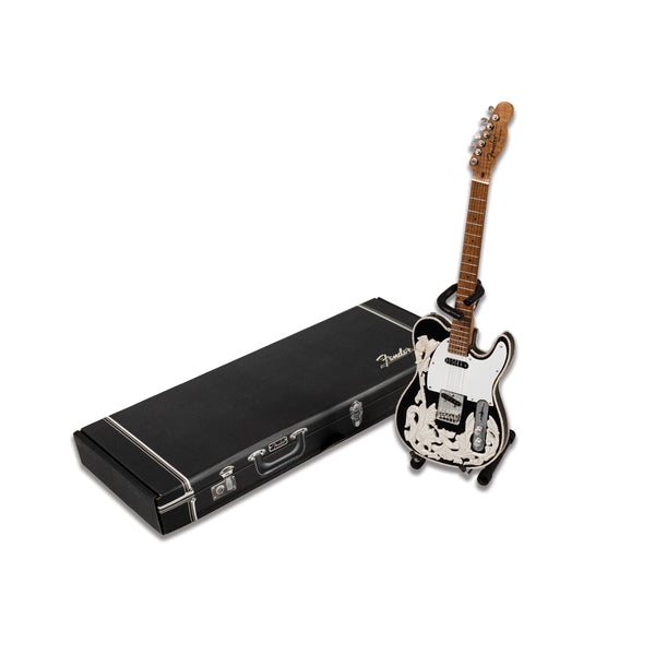 Waylon Jennings Replica Mini Fender Telecaster Guitar Waylon Jennings Merch Co
