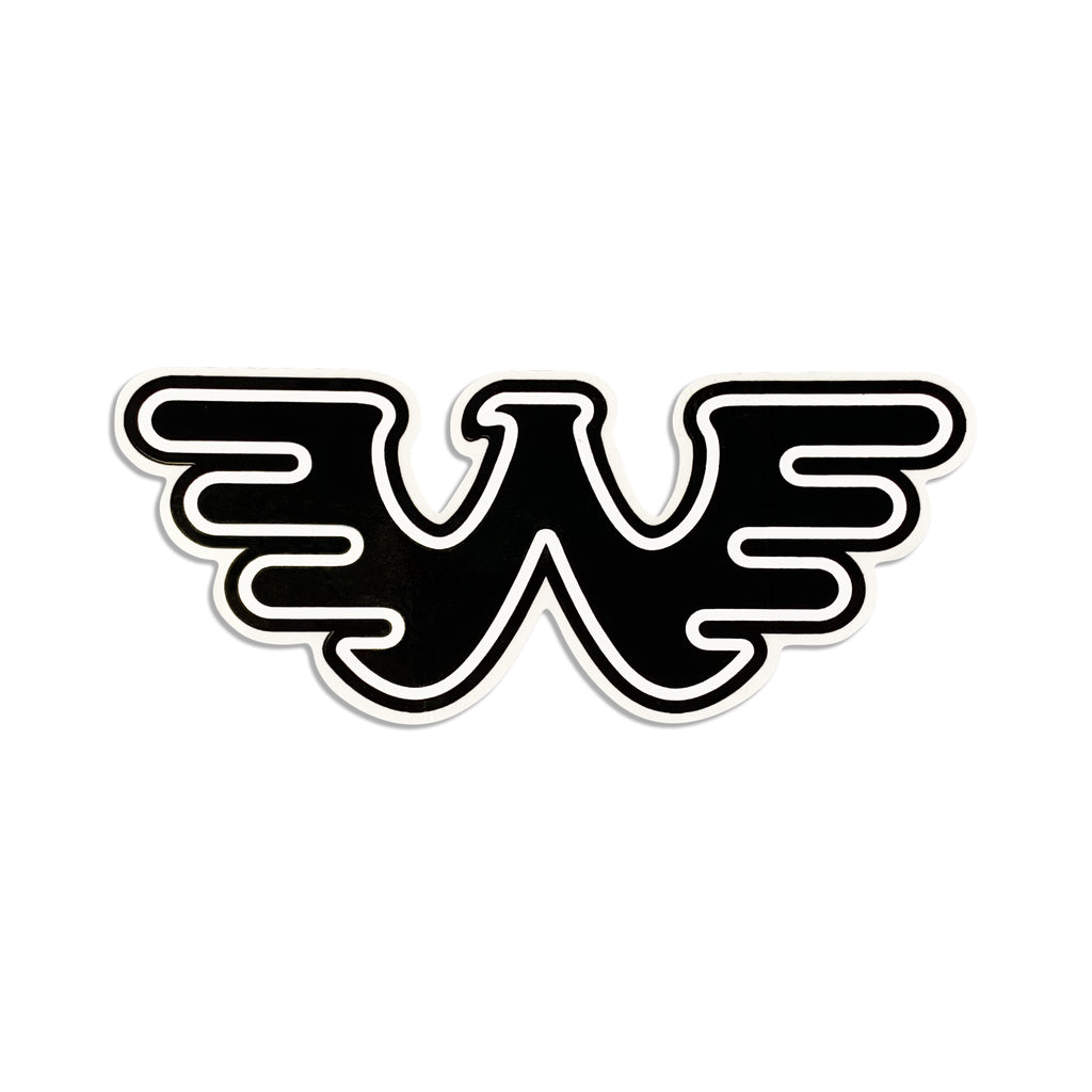 Rocking Flying W Flying W Die Cut Sticker– Waylon Jennings Merch Co.