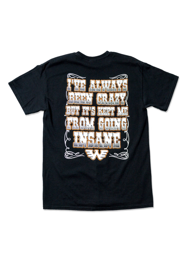 Always Been Crazy Waylon Jennings Mens Pocket Tee Shirt - Men's Tee Shirt - Waylon Jennings Merch Co.