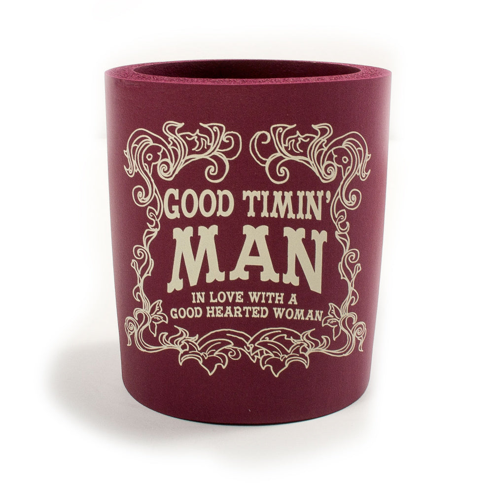 Good Timin' Man Koozie - Koozie - Waylon Jennings Merch Co.