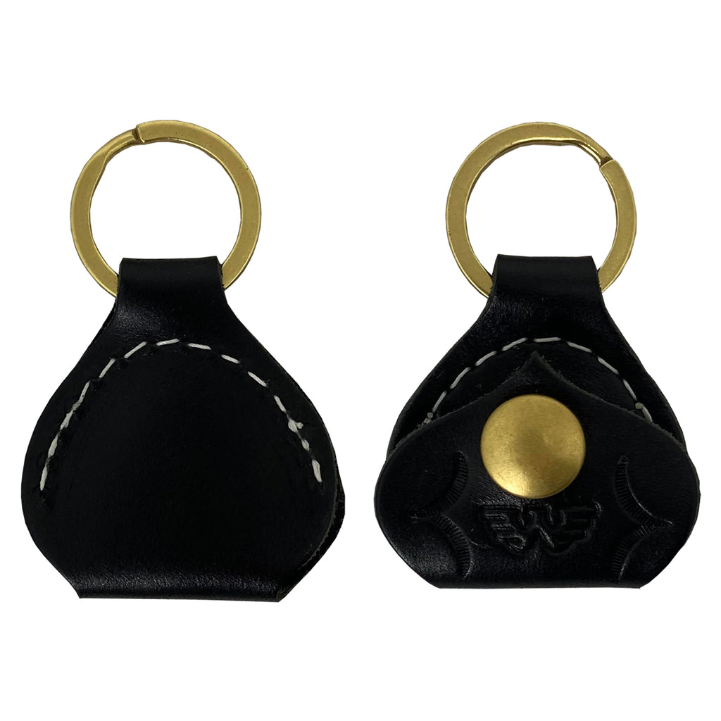 Waylon Jennings Flying W Leather Keychain - Accessories - Waylon Jennings Merch Co.