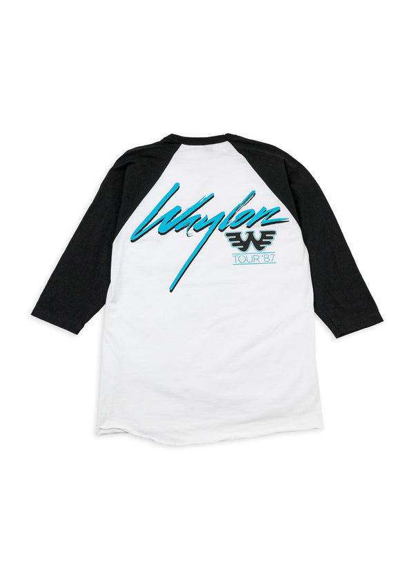 Waylon Jennings Hangin' Tough Baseball Tee - Men's Tee Shirt - Waylon Jennings Merch Co.