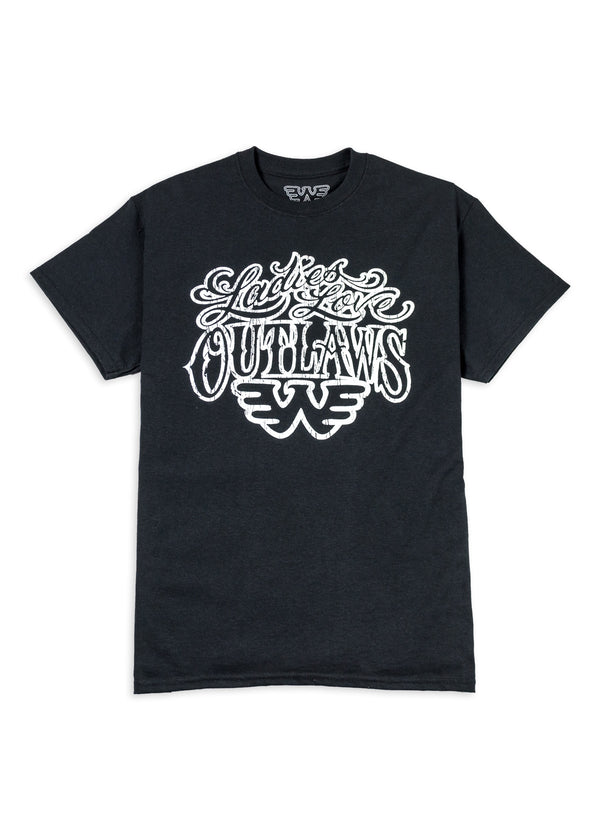 Ladies Love Outlaws Waylon Jennings Men's Tee Shirt - Men's Tee Shirt - Waylon Jennings Merch Co.