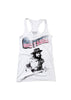 Waylon Jennings Picture Outlaw Women's Racerback Tank Top - Women's Tank Top - Waylon Jennings Merch Co.