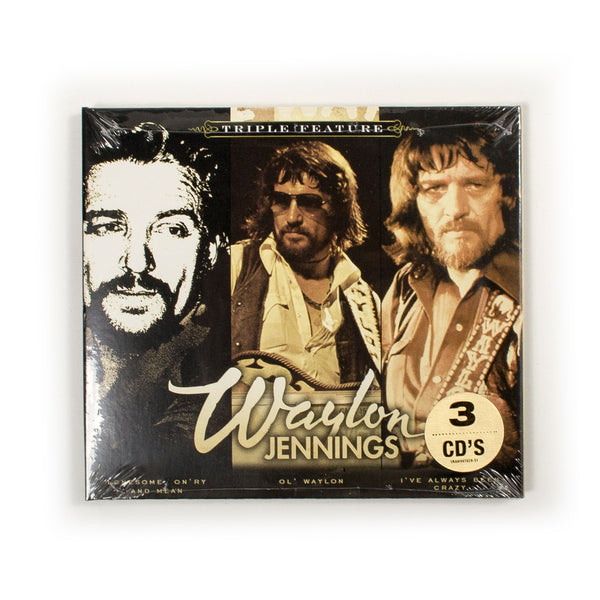 Waylon Jennings - Triple Feature CD - Music - Waylon Jennings Merch Co.