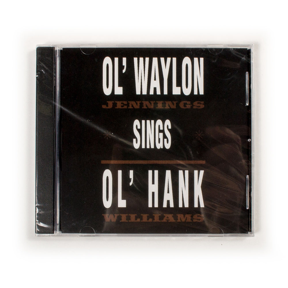 Ol' Waylon Jennings Sings Ol' Hank Williams CD - Music - Waylon Jennings Merch Co.