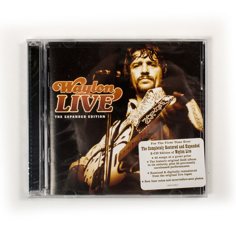 Waylon Live (expanded edition) CD - Music - Waylon Jennings Merch Co.