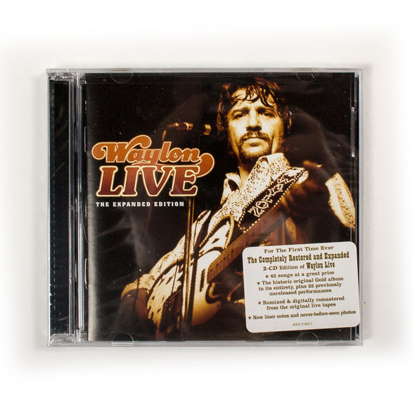 【新品未開封】Waylon Live / ウェイロン・ジェニングス (CD) Waylon Jennings - Waylon Live (Expanded Edition) - Amazon