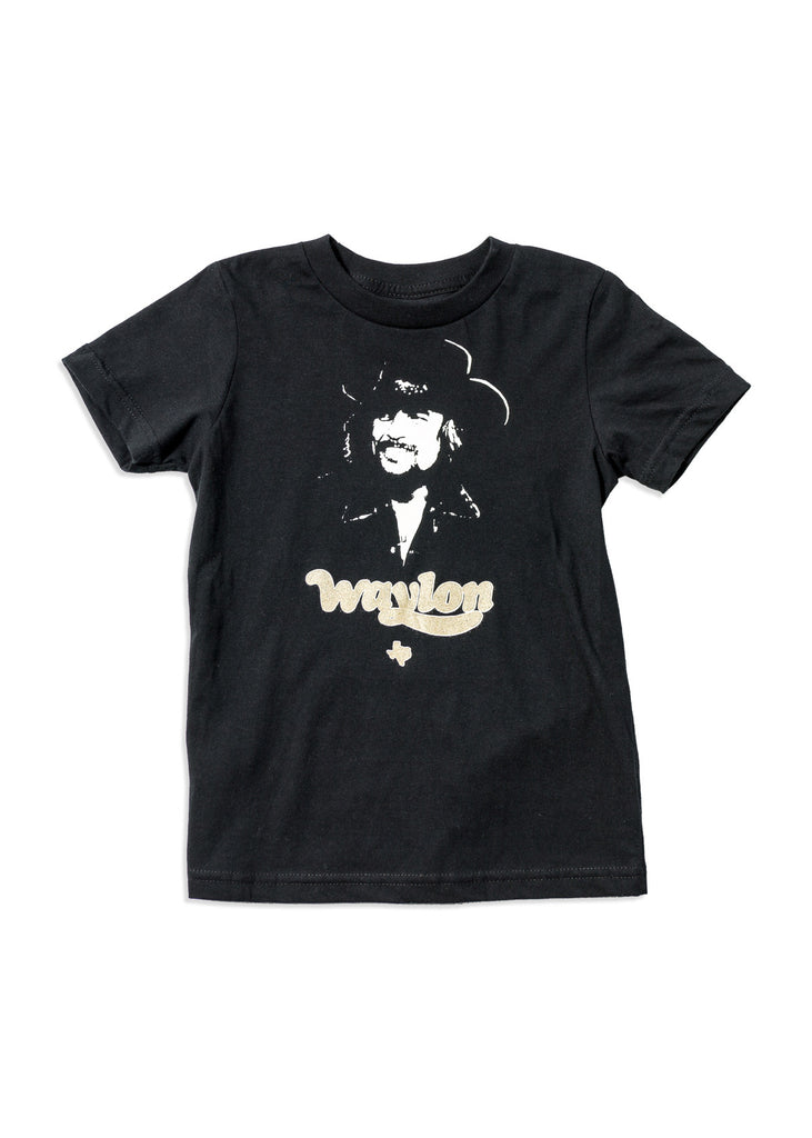 Waylon Jennings Texas Kid's Tee - Kid's Tee Shirt - Waylon Jennings Merch Co.