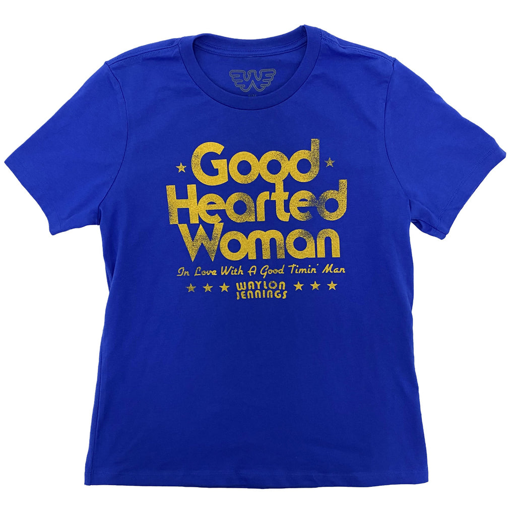 Good Hearted Woman Waylon Jennings Womens Tee Shirt - Women's Tee Shirt - Waylon Jennings Merch Co.