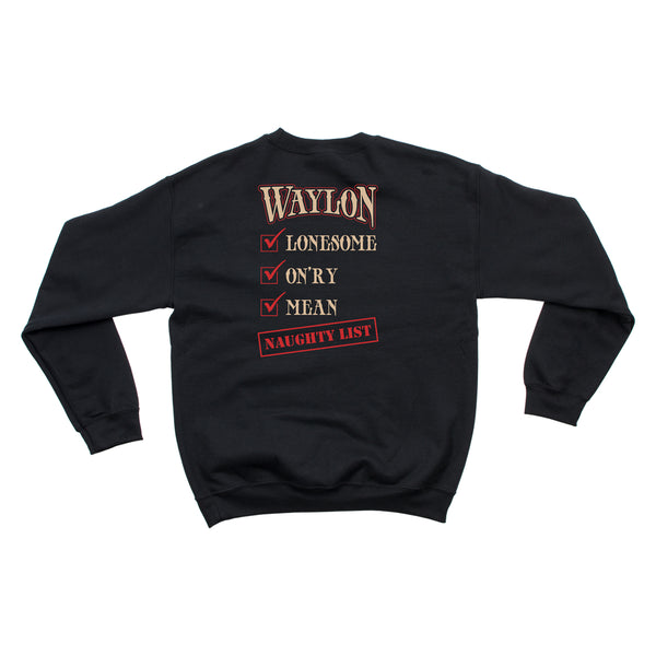 Waylon Jennings 2017 Unisex Holiday Sweater - Men's Tee Shirt - Waylon Jennings Merch Co.