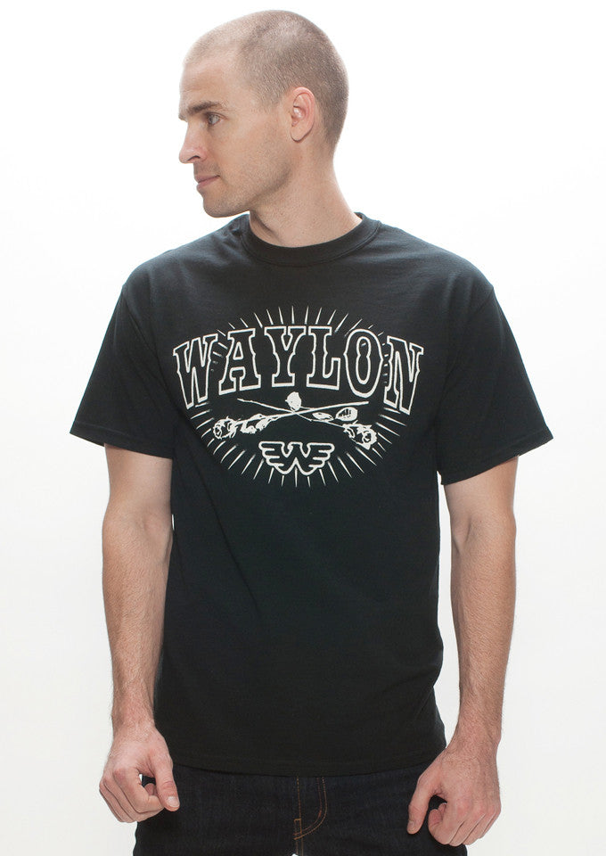Waylon Jennings Americana Men's Tee - Men's Tee Shirt - Waylon Jennings Merch Co.