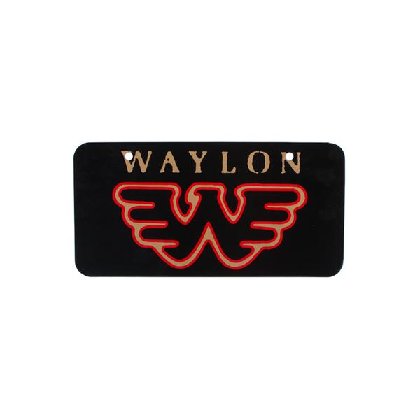 Waylon Jennings Flying W License Plate– Waylon Jennings Merch Co.