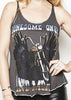 Lonesome, On'ry, and Mean - Women's Racerback Tank - Vintage Black - Women's Tank Top - Waylon Jennings Merch Co.