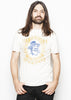 My Heroes Have Always Been Cowboys Waylon Jennings Men's Vintage Style Crew - Dirty White - Men's Tee Shirt - Waylon Jennings Merch Co.