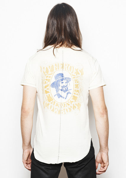 My Heroes Have Always Been Cowboys - Pocket Tee - Dirty White - Men's Tee Shirt - Waylon Jennings Merch Co.