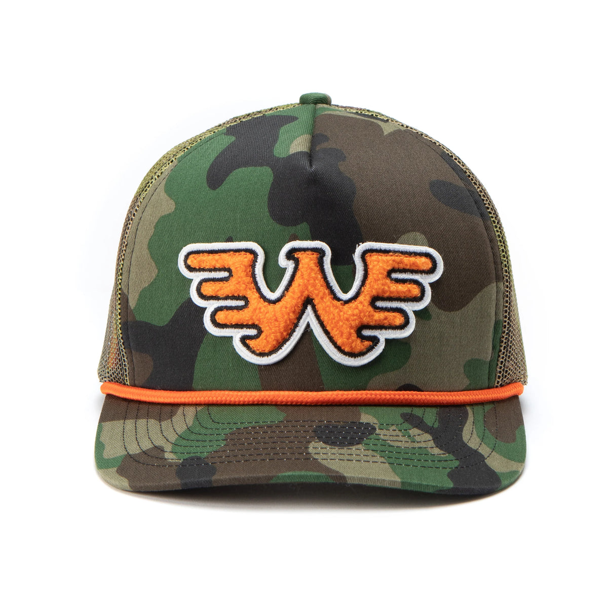 W Snapback Seager x Waylon Jennings Flying W Snapback Hat - Camo– Waylon Jennings ...