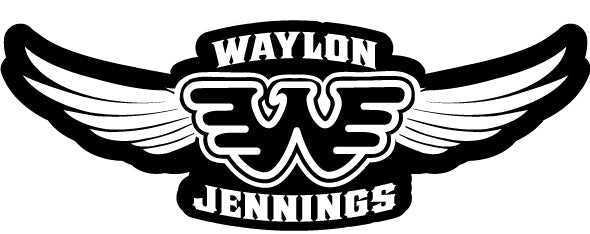 Waylon Jennings Flying W Wings Patch - Accessories - Waylon Jennings Merch Co.