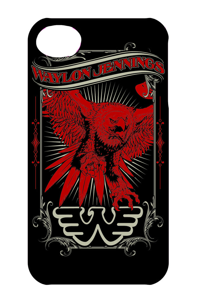 Waylon Jennings Eagle Phone Case - Accessories - Waylon Jennings Merch Co.