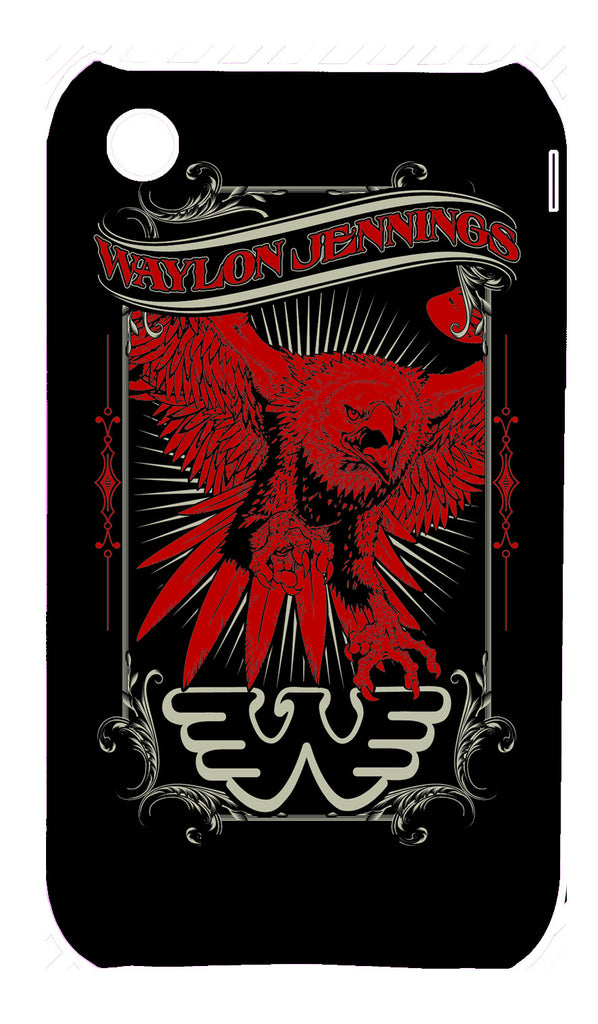 Waylon Jennings Eagle Phone Case - Accessories - Waylon Jennings Merch Co.